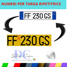 14 PEZZI ADESIVI LETTERE E