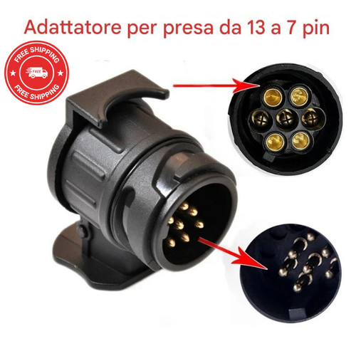 Adattatore rimorchio poli a - 13,