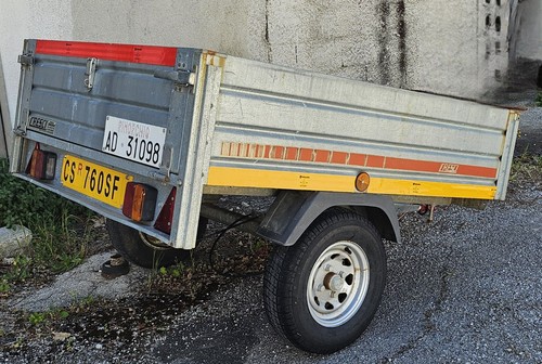 Carrello rimorchio auto no - carrello, auto....no