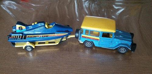 Majorette jeep con rimorchio - jeep,