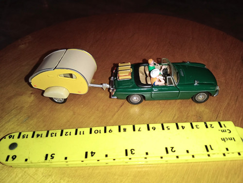 Mgb cabriolet con rimorchio - mgb,