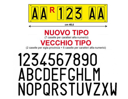 Lettere numeri adesivi - lettere, x