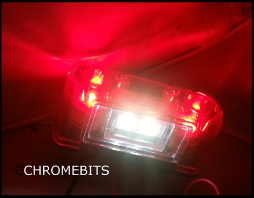 Led posteriore targa - 4x, luce